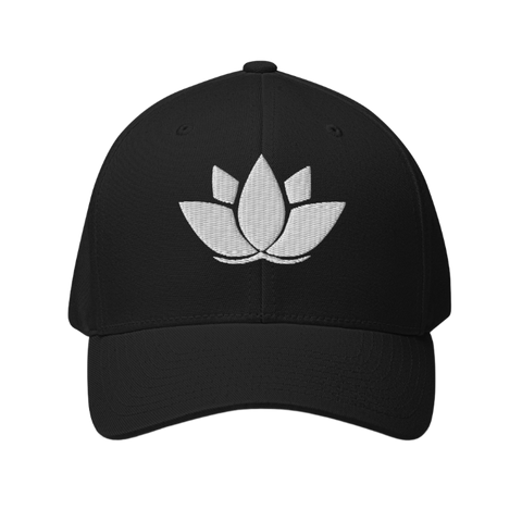 White Lotus Flex Fit Cap